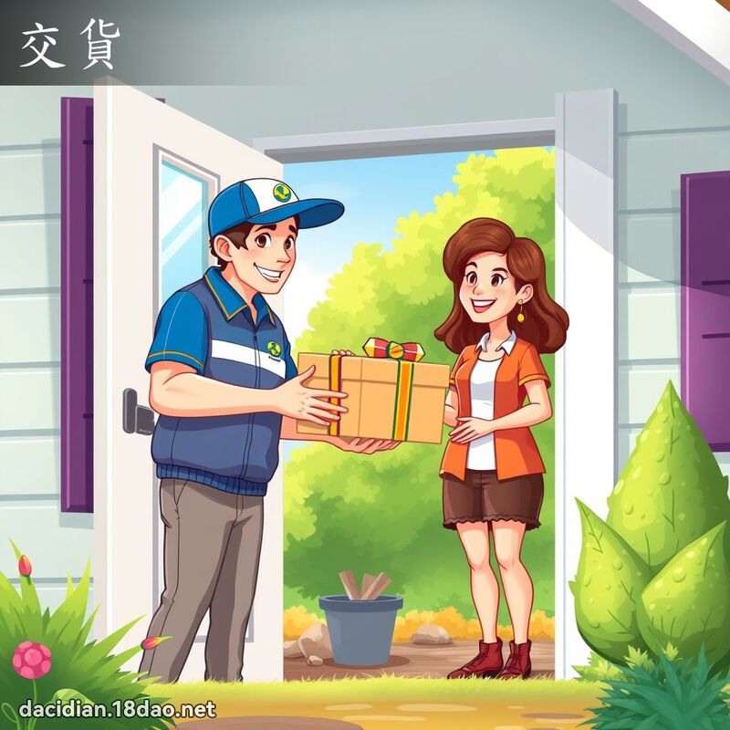 交貨 - 國語大辭典配圖