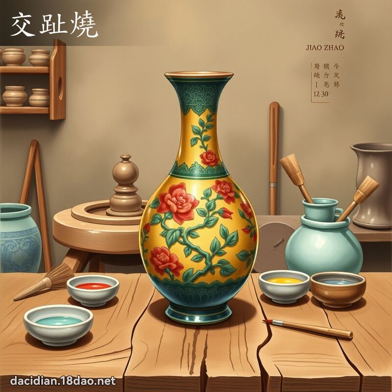 交趾烧 - 国语大辞典配图