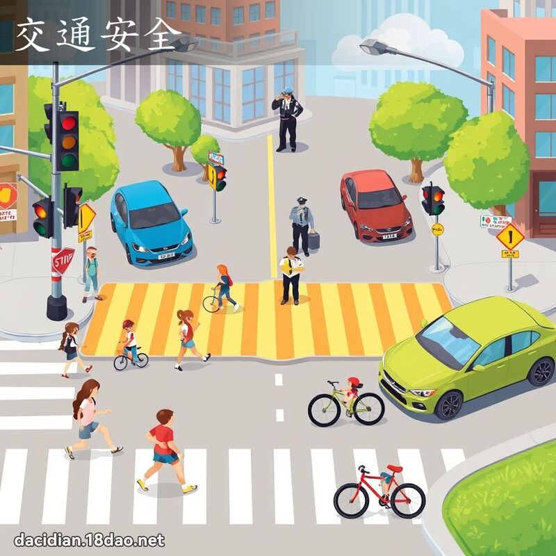 交通安全 - 國語大辭典配圖