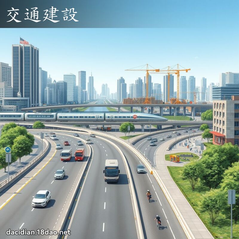 交通建設 - 國語大辭典配圖