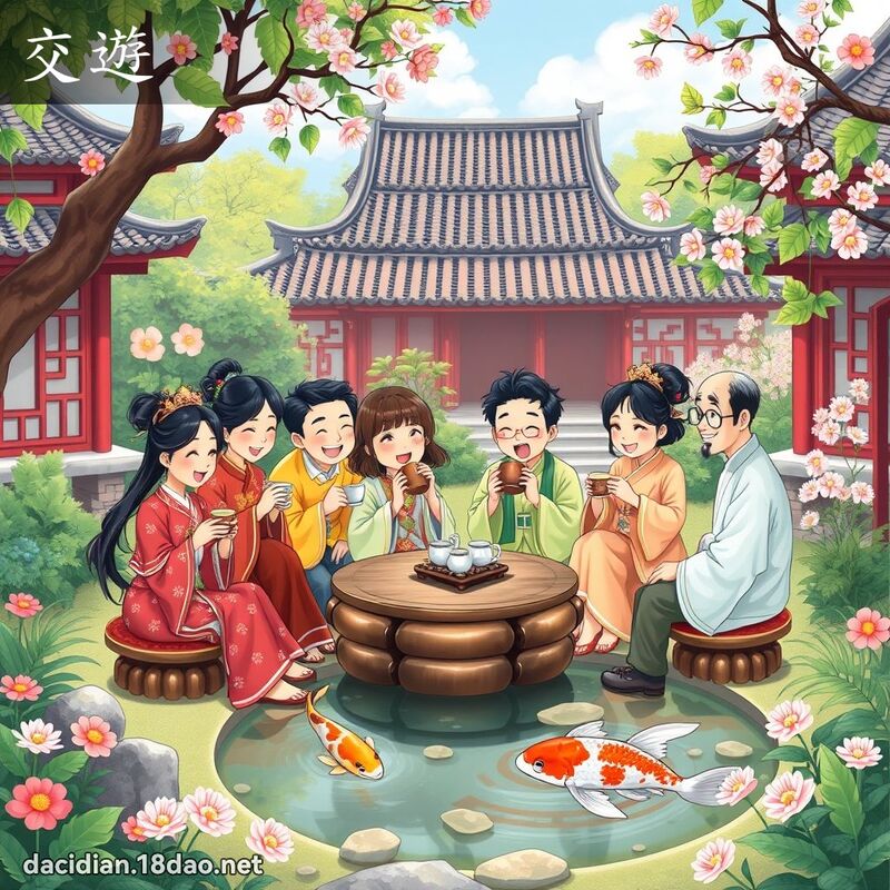 交遊 - 國語大辭典配圖