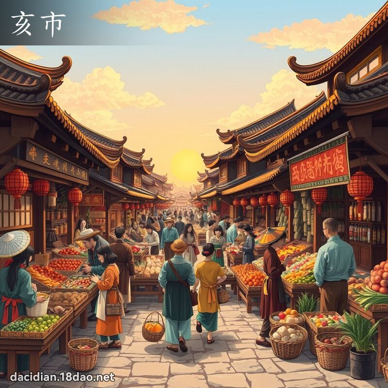 亥市 - 國語大辭典配圖