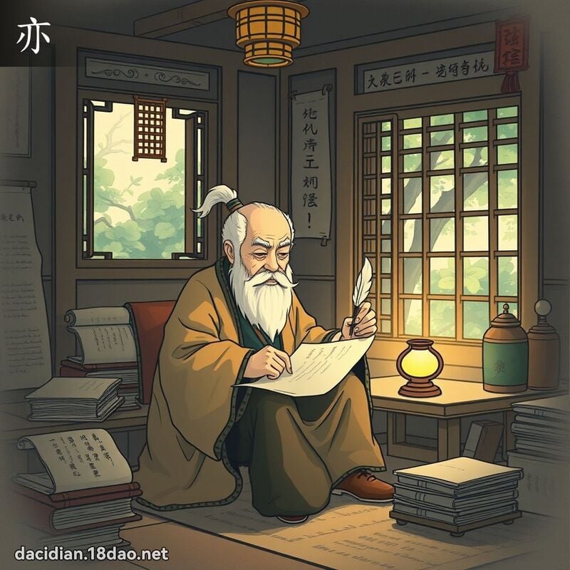 亦 - 国语大辞典配图