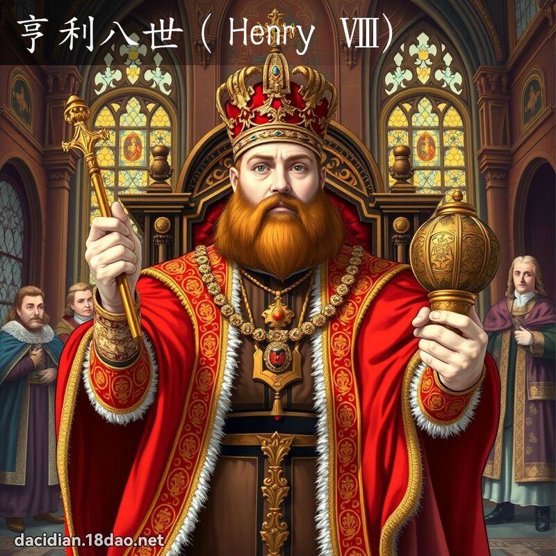 亨利八世（Henry Ⅷ) - 國語大辭典配圖