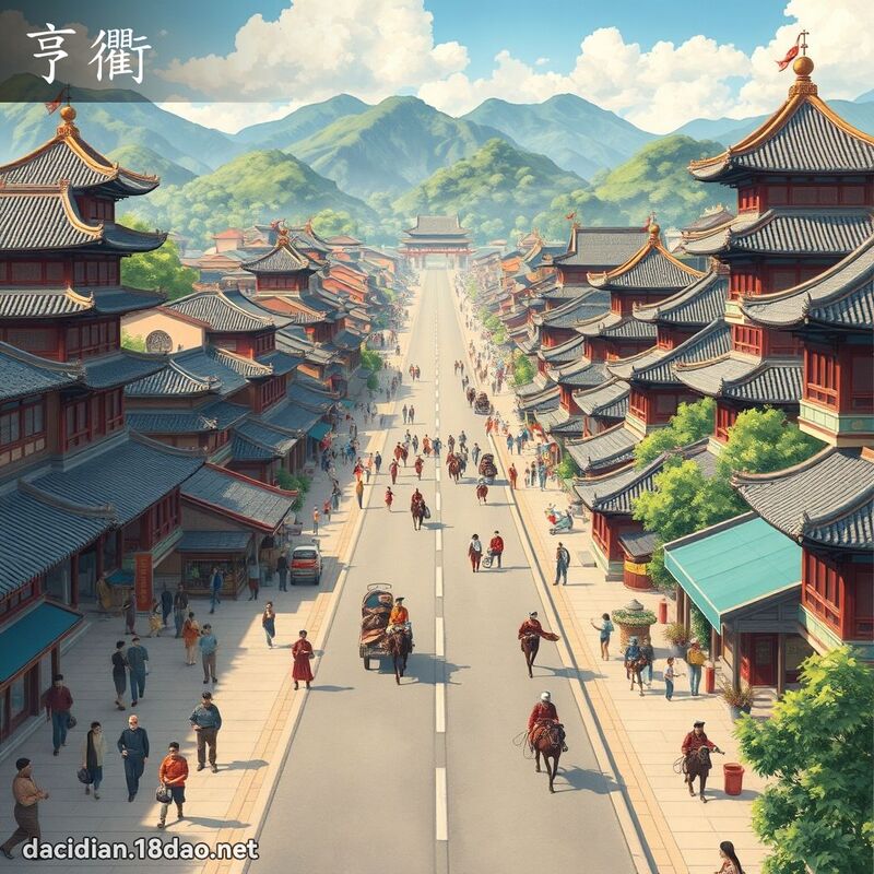 亨衢 - 国语大辞典配图