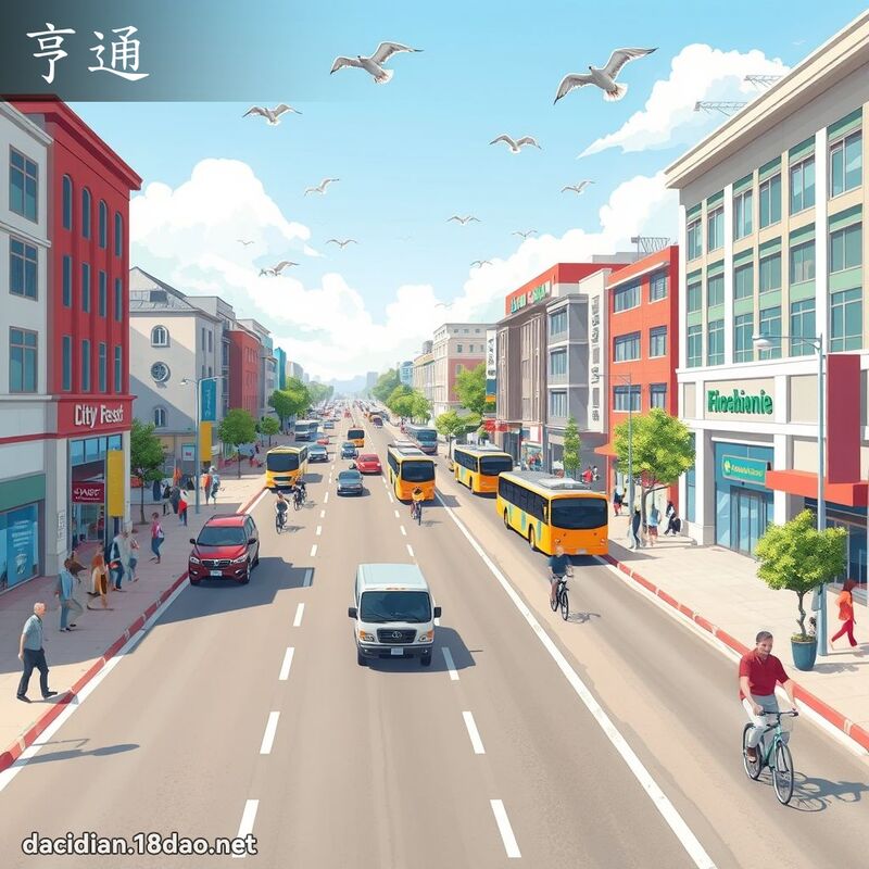 亨通 - 国语大辞典配图