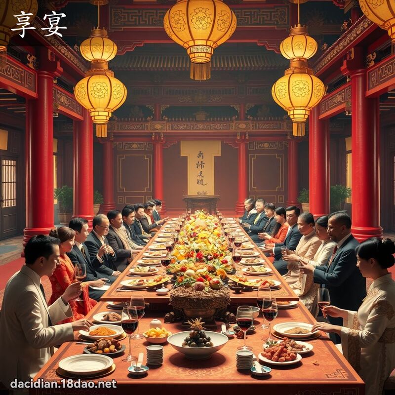 享宴 - 国语大辞典配图