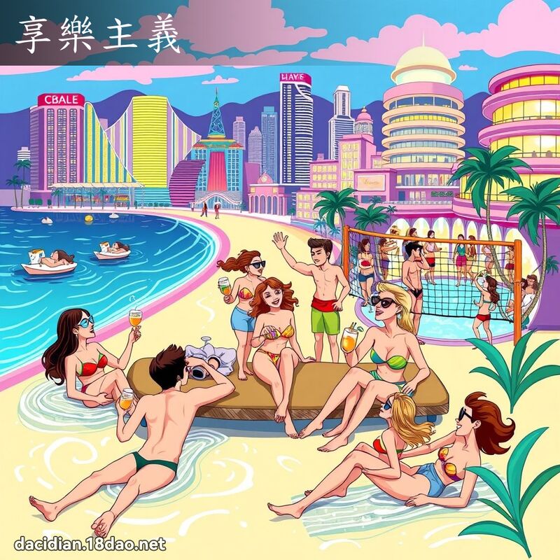 享樂主義 - 國語大辭典配圖