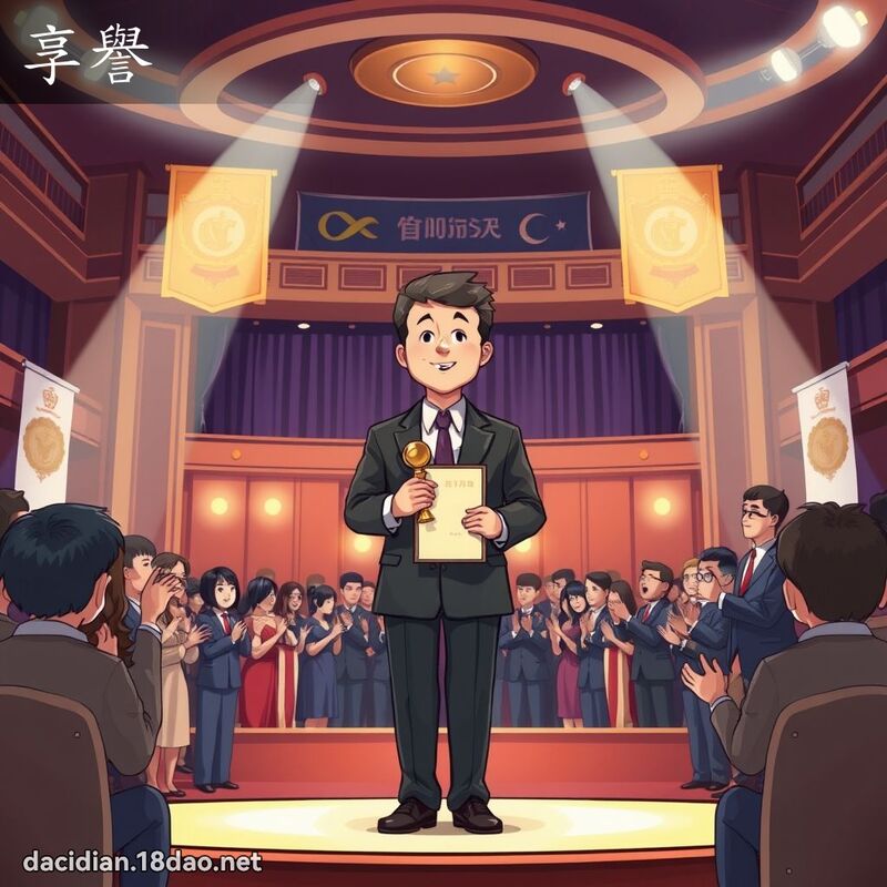 享誉 - 国语大辞典配图