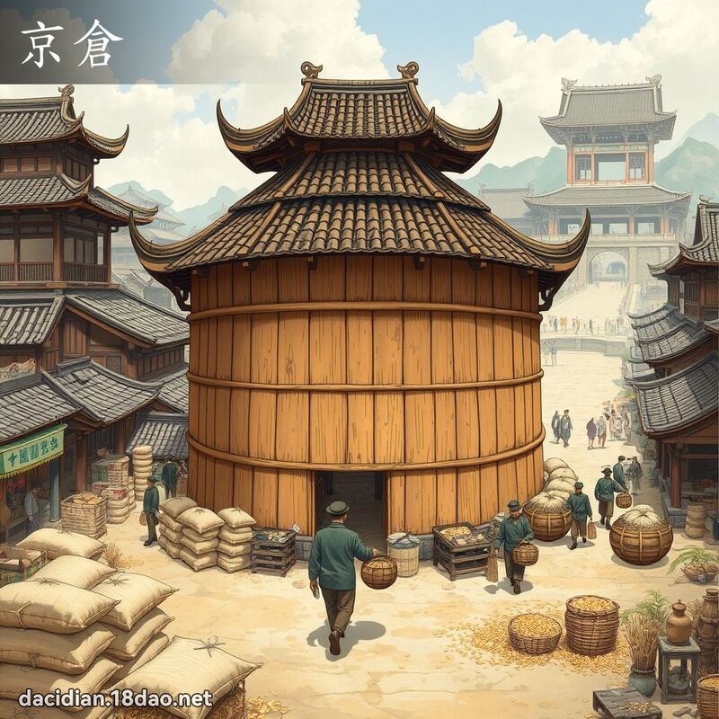 京仓 - 国语大辞典配图