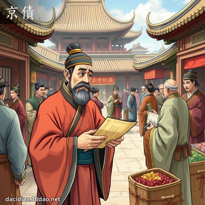 京债 - 国语大辞典配图