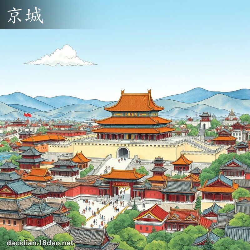 京城 - 国语大辞典配图