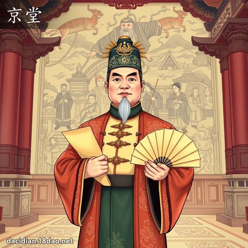 京堂 - 國語大辭典配圖