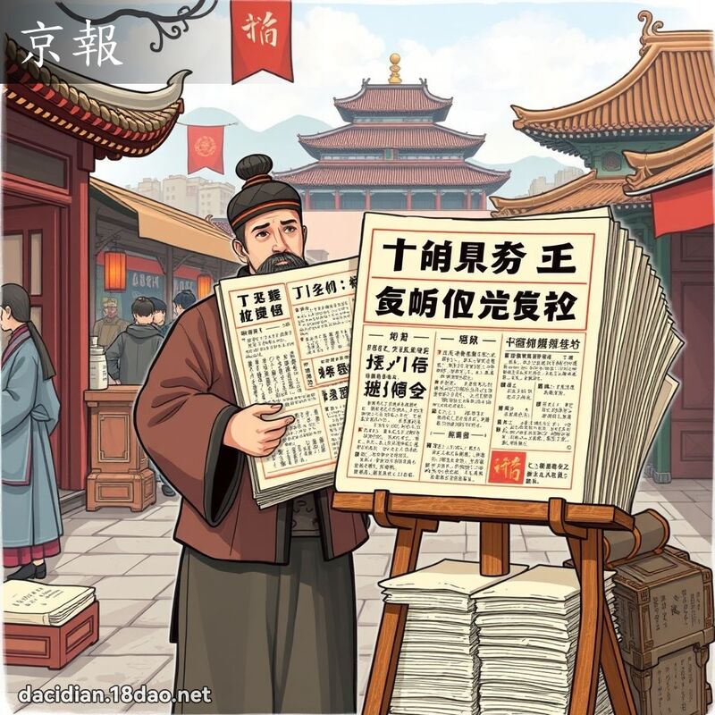 京报 - 国语大辞典配图