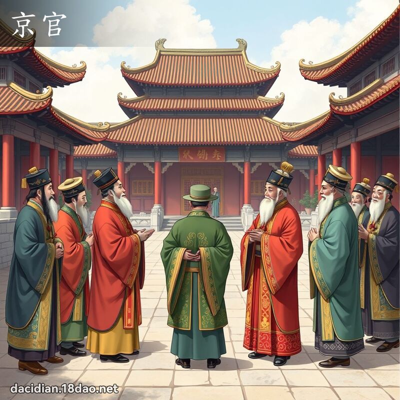 京官 - 国语大辞典配图