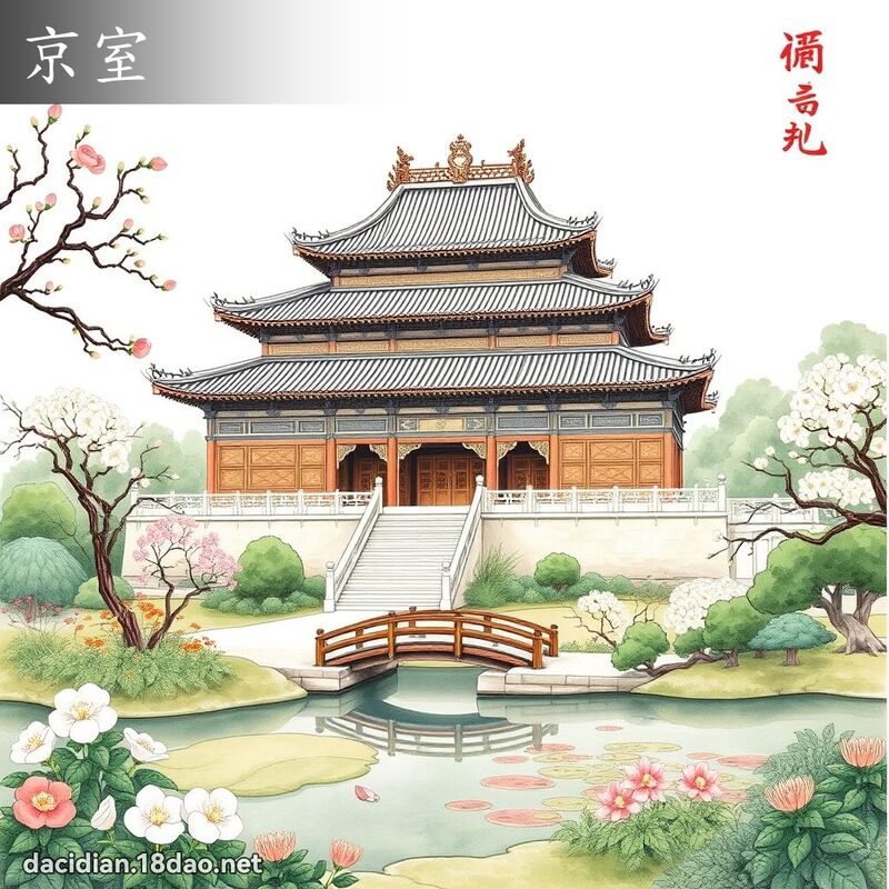 京室 - 國語大辭典配圖