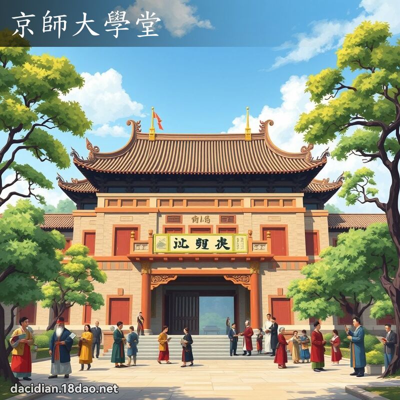 京师大学堂 - 国语大辞典配图