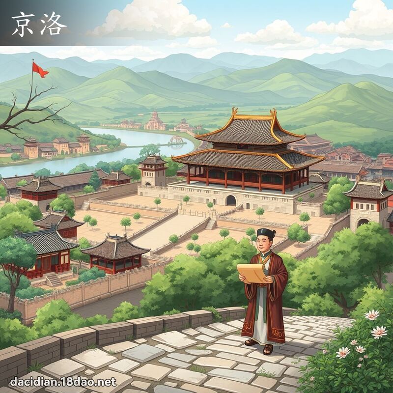 京洛 - 国语大辞典配图