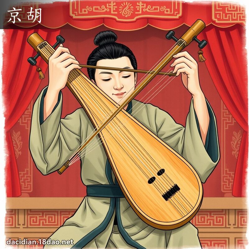 京胡 - 国语大辞典配图