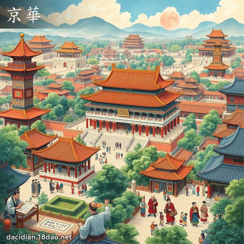 京華 - 國語大辭典配圖