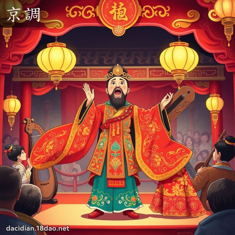 京調 - 國語大辭典配圖