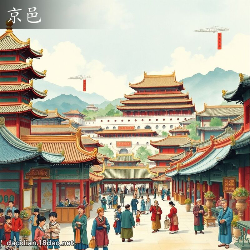 京邑 - 國語大辭典配圖