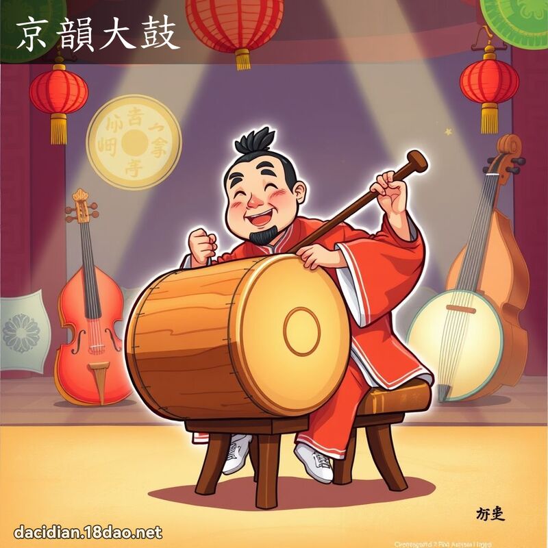 京韵大鼓 - 国语大辞典配图