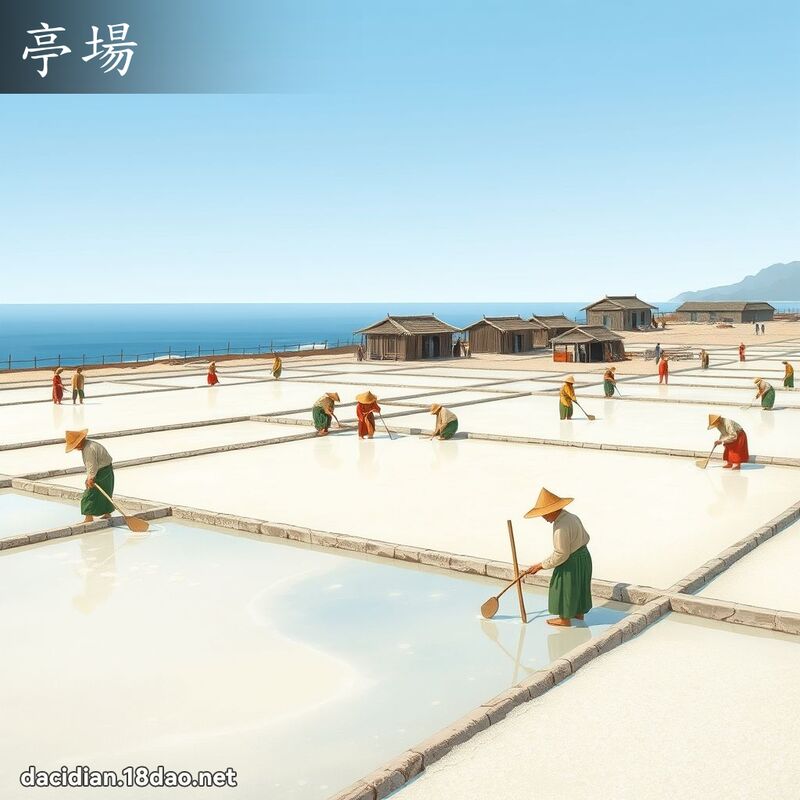 亭場 - 國語大辭典配圖