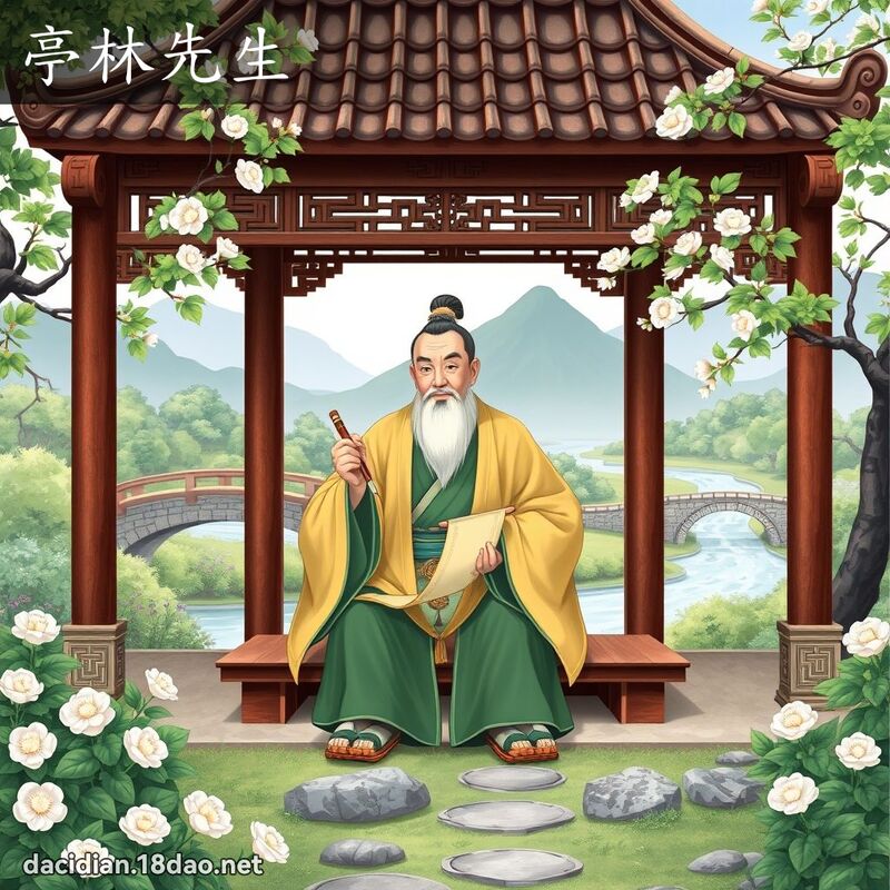 亭林先生 - 國語大辭典配圖