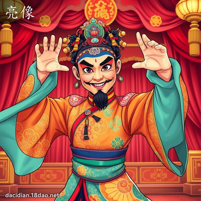 亮像 - 國語大辭典配圖