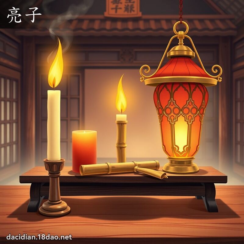 亮子 - 國語大辭典配圖