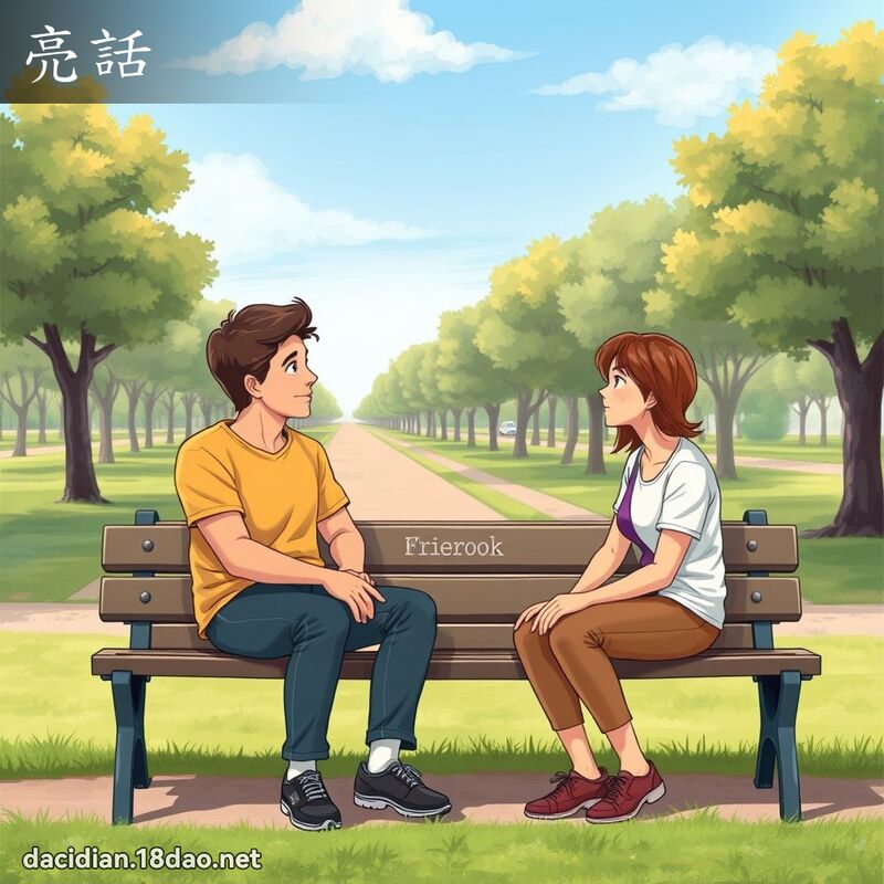 亮話 - 國語大辭典配圖