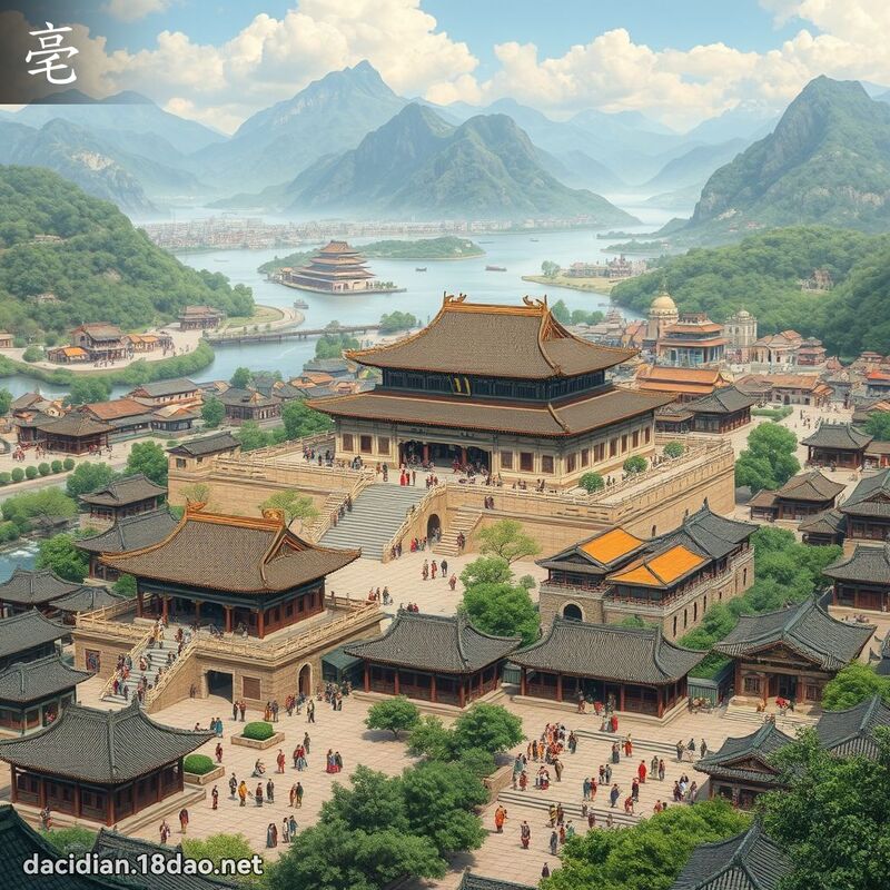亳 - 國語大辭典配圖
