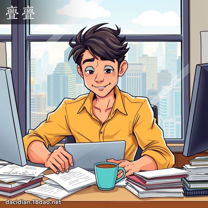 亹亹 - 國語大辭典配圖