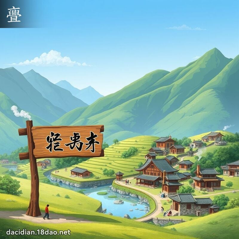 漢字: 亹 (多音字)