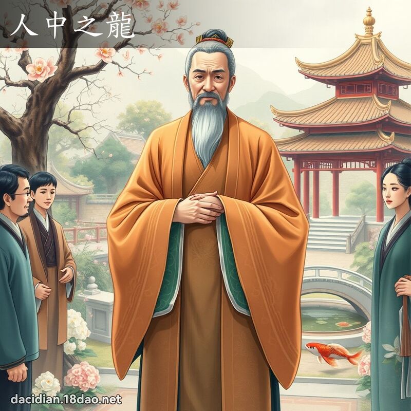 人中之龙 - 国语大辞典配图