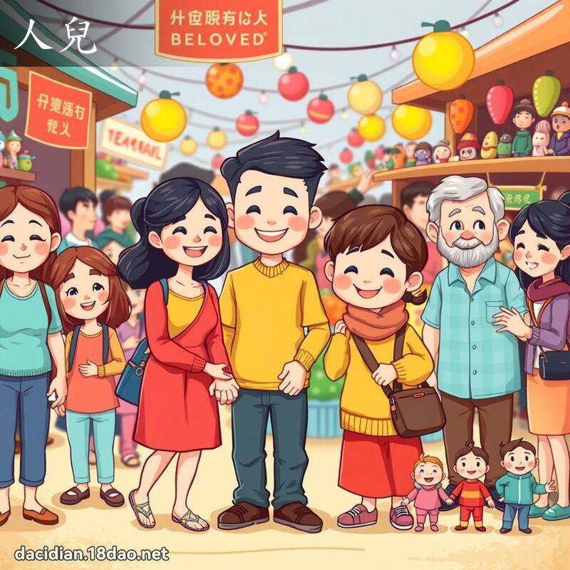 人儿 - 国语大辞典配图