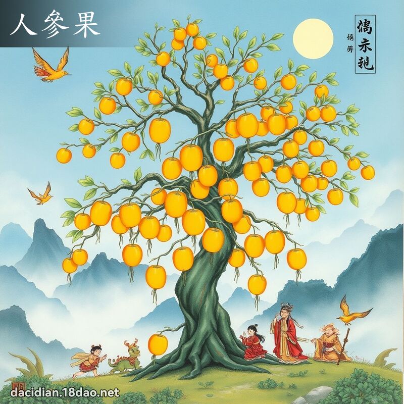 人参果 - 国语大辞典配图