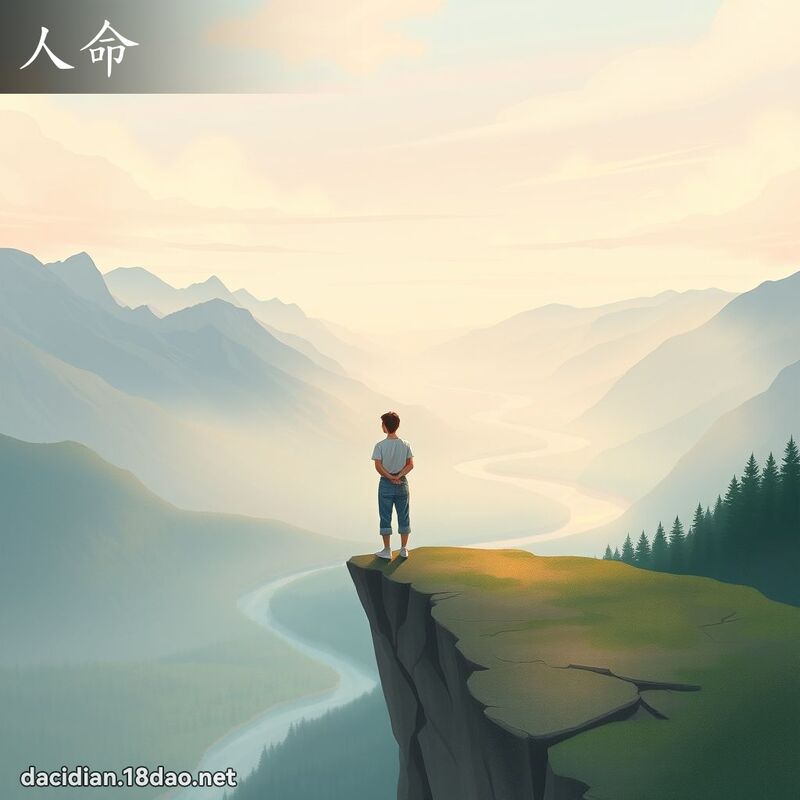 人命 - 国语大辞典配图