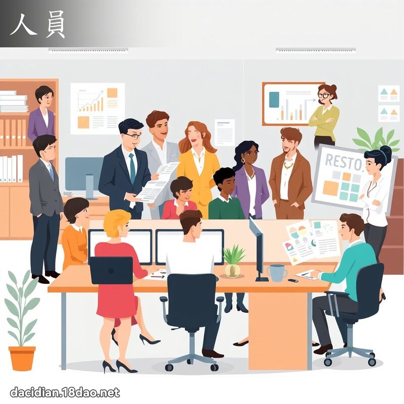 人員 - 國語大辭典配圖