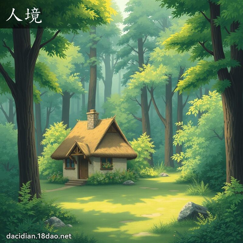 人境 - 国语大辞典配图