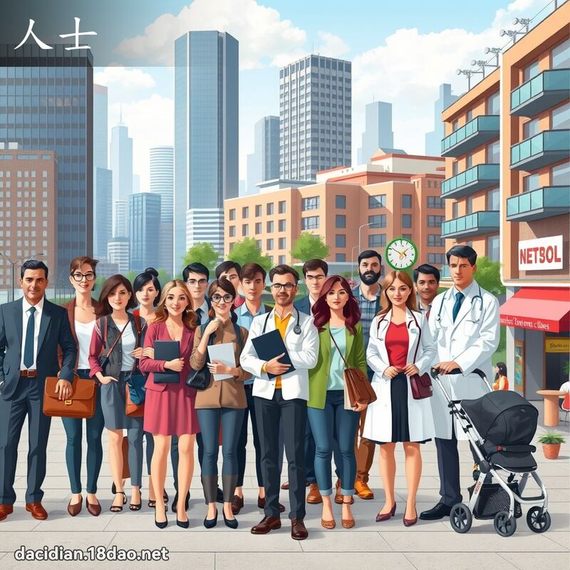 人士 - 国语大辞典配图
