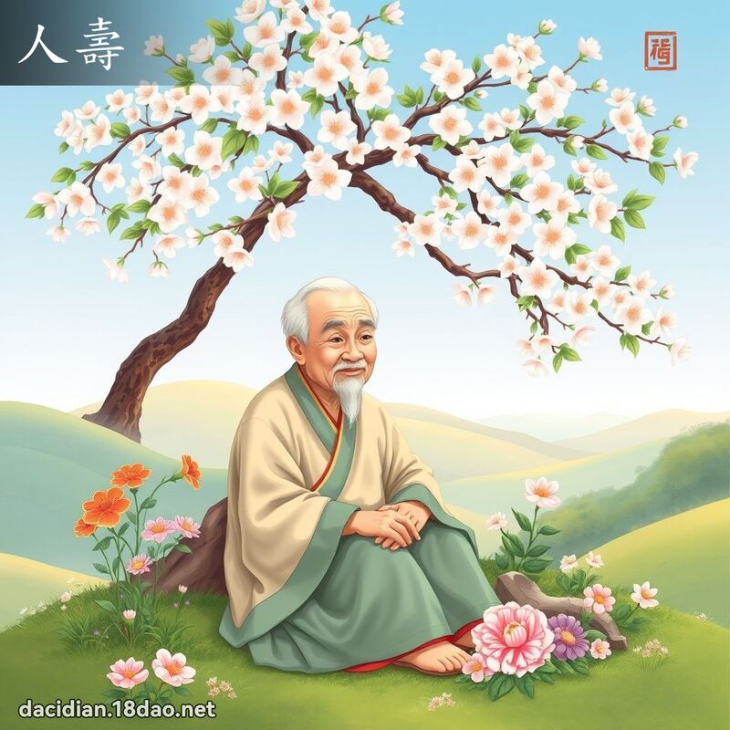 人寿 - 国语大辞典配图