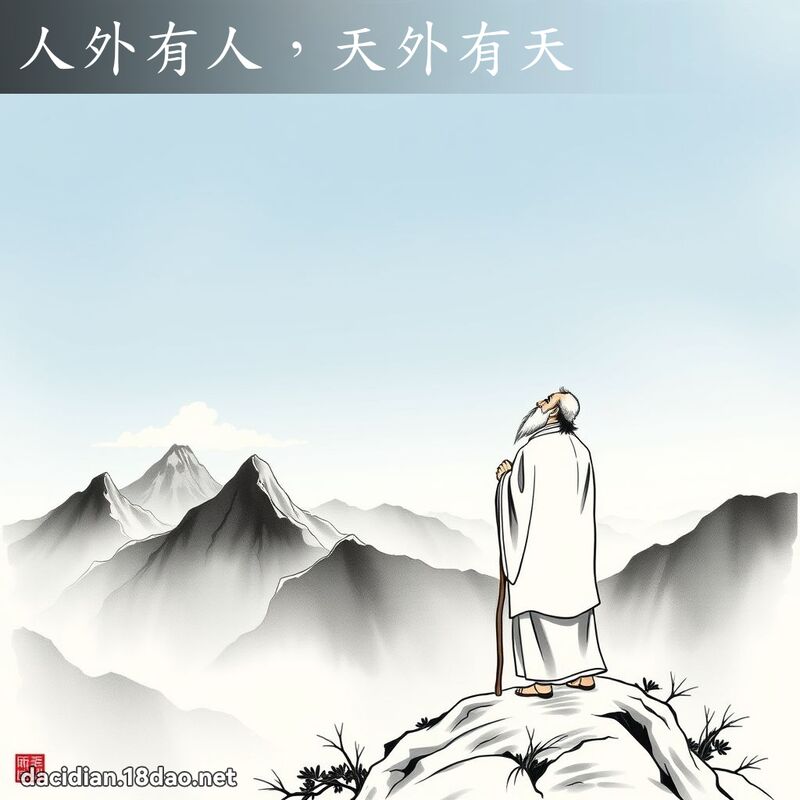 人外有人，天外有天 - 国语大辞典配图