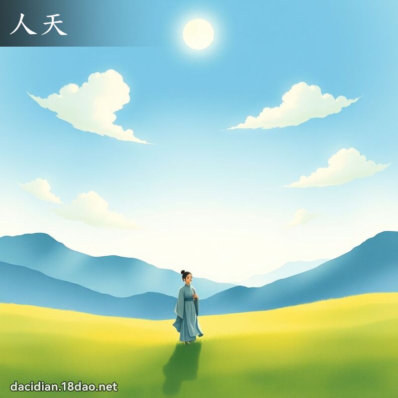 人天 - 国语大辞典配图