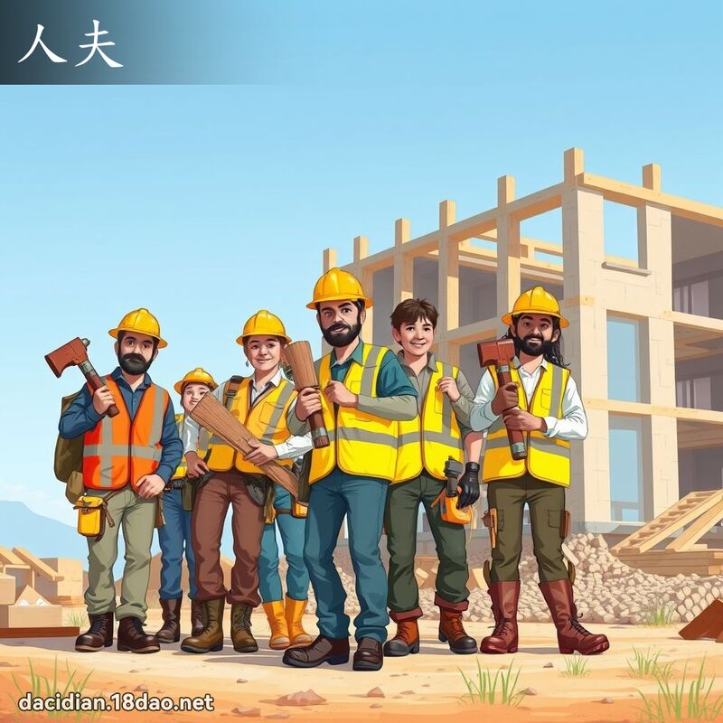 人夫 - 國語大辭典配圖