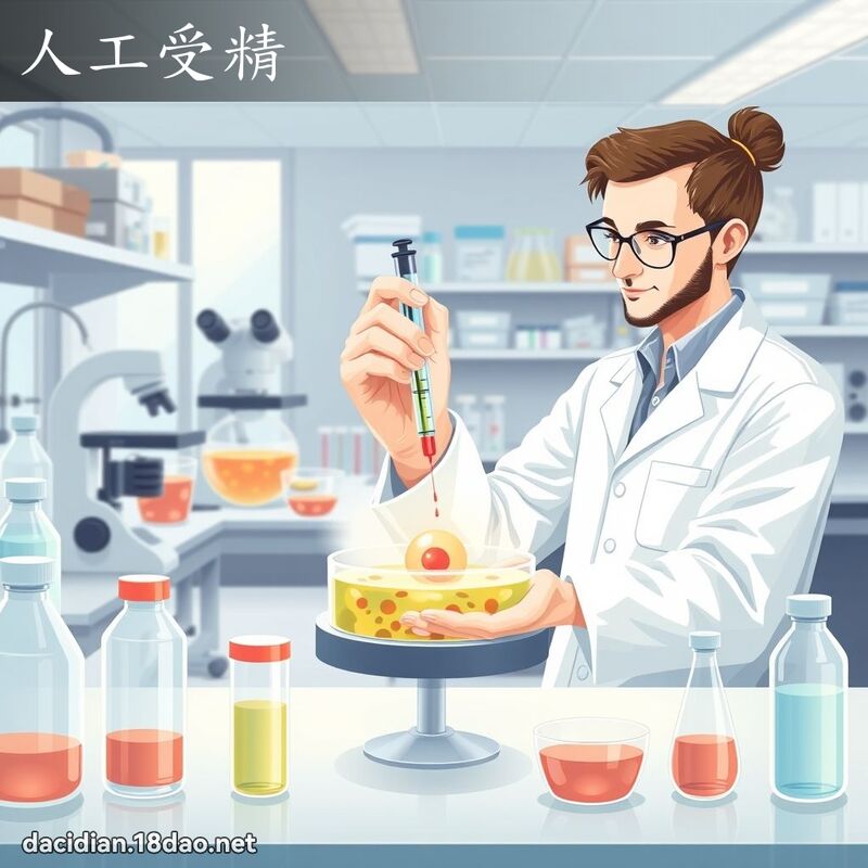 人工受精 - 国语大辞典配图