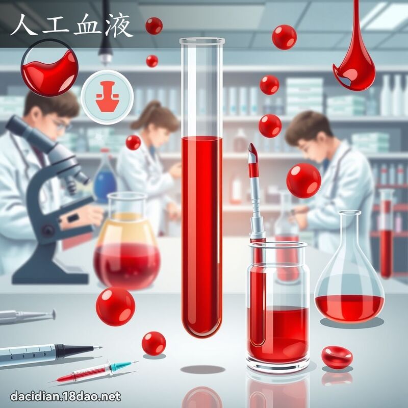 人工血液 - 国语大辞典配图