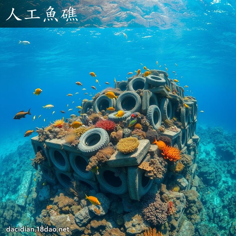 人工鱼礁 - 国语大辞典配图