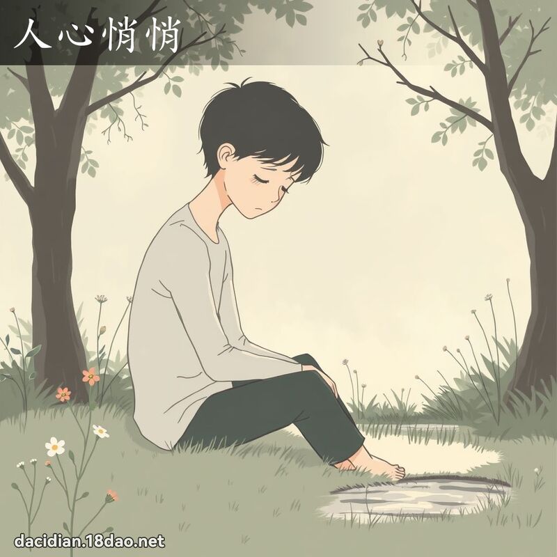 人心悄悄 - 國語大辭典配圖